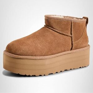 UGG Brown Platform Winter Boots Ugg